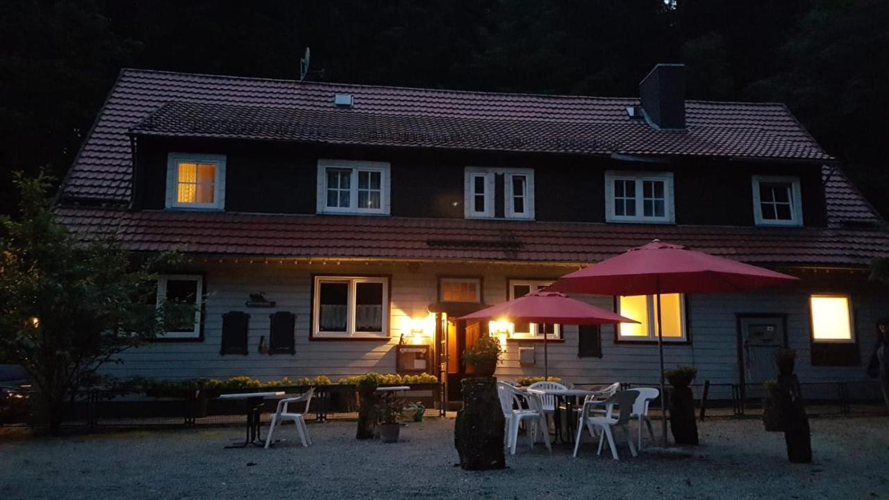 Waldpension Harzer Waldwinkel Bad Grund Dış mekan fotoğraf